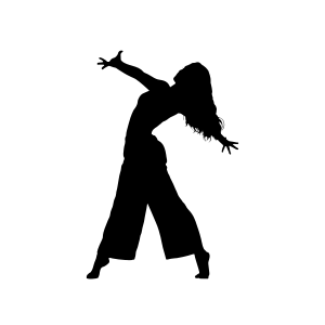 icona ballerina in posa