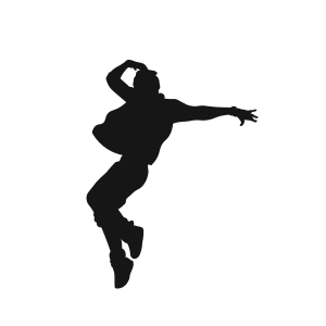 icona ballerino in posa